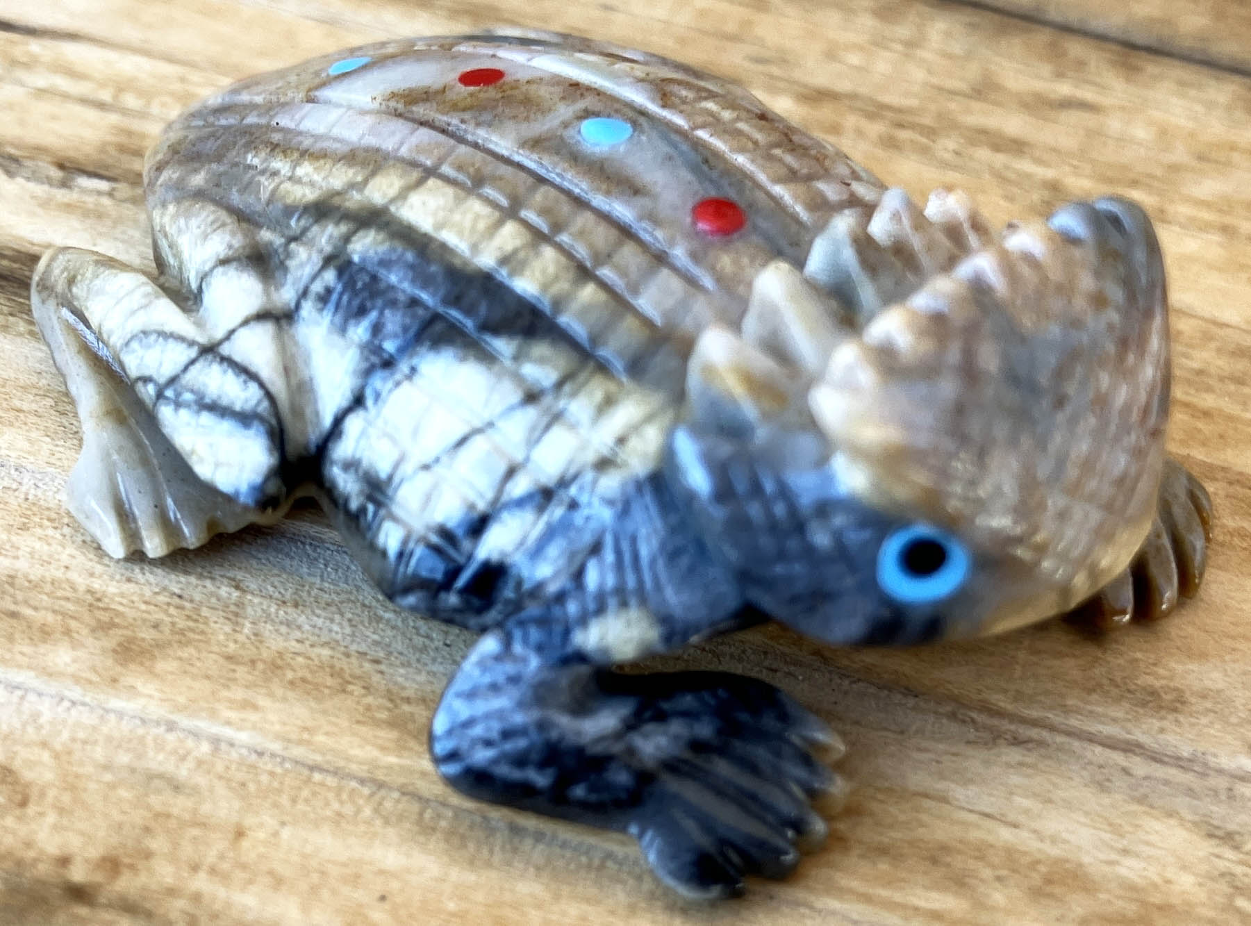 Hudson Sandy | Zuni Horned Toad Fetish | Penfield Gallery of Indian Arts | Albuquerque, New Mexico